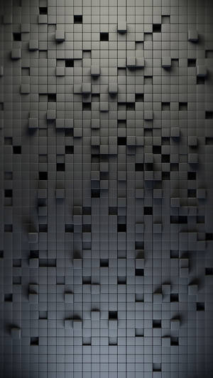 Full Hd Tablet 3d Gray Checkers Wallpaper