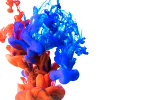 Full Screen Hd Red And Blue Wallpaper