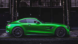 Full Tinted Classy 2018 Mercedes Amg Gtr Wallpaper