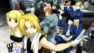 Fullmetal Alchemist Brotherhood Cast Wallpaper
