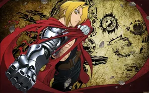 Fullmetal Alchemist Edward Elric Metal Arm Wallpaper