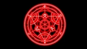 Fullmetal Alchemist Human Transmutation Circle Wallpaper