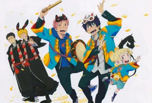Fun Festival Blue Exorcist Wallpaper