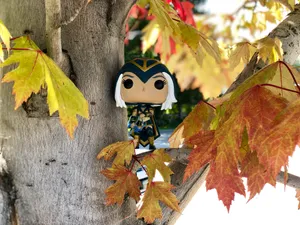 Funko Pop Ashe League Of Legends Wallpaper