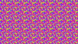 Funky Abstract Color Camouflage Wallpaper