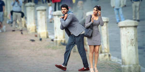 Funny Dance Prabhas Mirchi Wallpaper