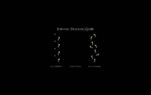 Funny Laptop Survival Tracking Guide Wallpaper