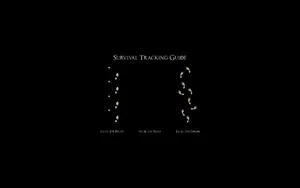 Funny Laptop Survival Tracking Guide Wallpaper