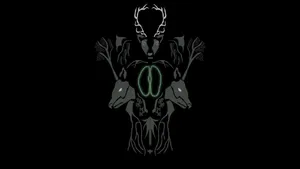 Furry Demon Symbol Wallpaper