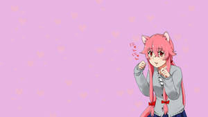 Future Diary Kawaii Aesthetic Wallpaper