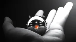 Future Small Robot Desktop Wallpaper