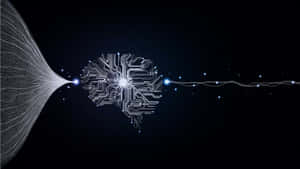 Futuristic Artificial Intelligence Concept Wallpaper