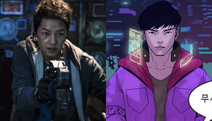 Futuristic Space Sweepers In Action Wallpaper