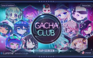 Gacha Club Title Screen Wallpaper