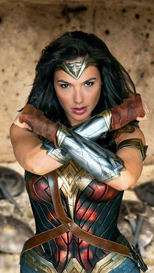 Gal Gadot Wonder Woman Poster Wallpaper