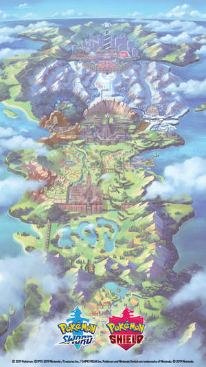 Galar Region Pokémon Sword And Shield Wallpaper