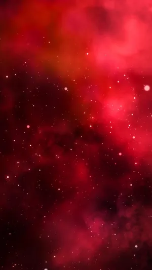 Galaxy In Red Iphone Wallpaper