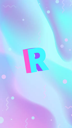 Galaxy R Alphabet Wallpaper