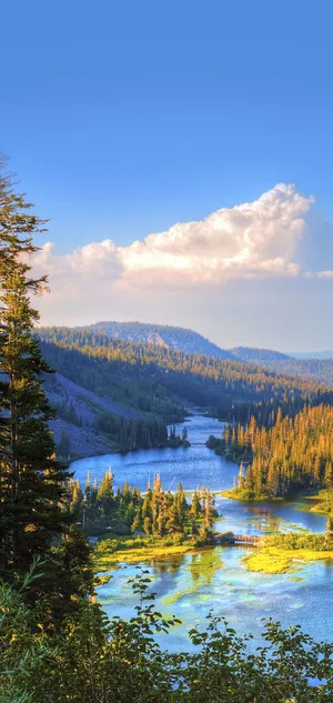 Galaxy S10 Plus Landscape Wallpaper