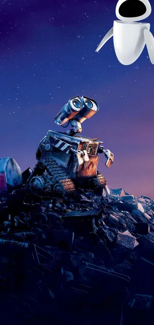 Galaxy S10 Plus Wall-e Wallpaper