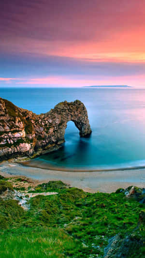 Galaxy S5 Durdle Door Jurassic Coast Wallpaper