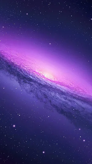 Galaxy With Indigo Aesthetic Theme Wallpaper