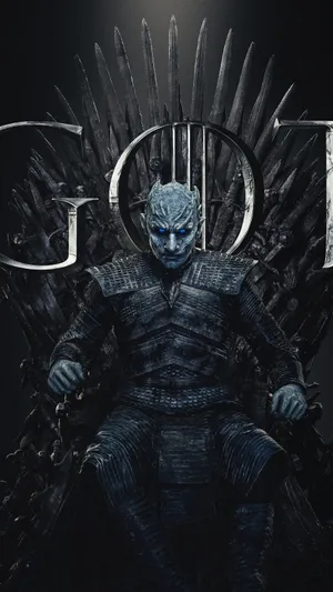 Game Of Thrones Season 8 Night Throne Wallpaper
