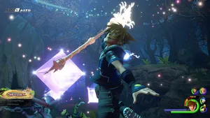 Gameplay In Kingdom Hearts 3 Wallpaper