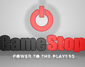 Gamestop 3d Logo Render Wallpaper