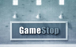 Gamestop Gray Brick Wall Wallpaper