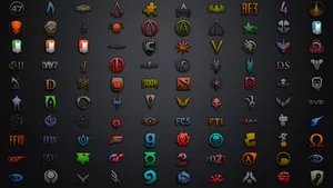 Gaming Logos Cover Wallpaper