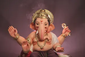 Ganesh Chaturthi Arms Wallpaper