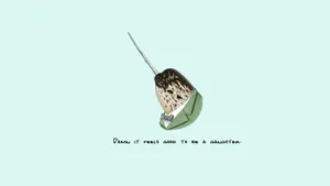 Gangster Narwhal Art Wallpaper