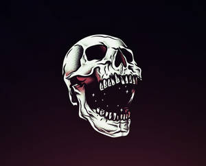 Gangster Skull Art Wallpaper