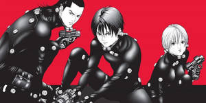 Gantz Black Suit Wallpaper