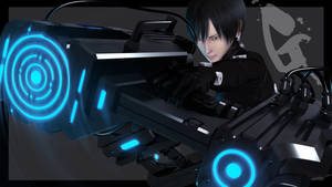 Gantz Futuristic Gun Wallpaper