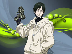 Gantz Kei Green Artwork Wallpaper