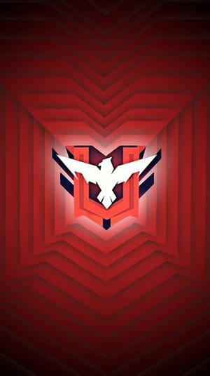 Garena Logo With Eagle Emblem Wallpaper