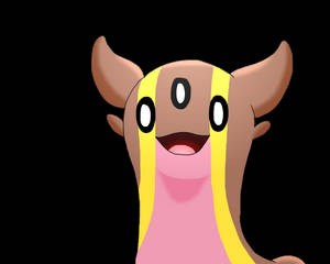 Gastrodon Smiling Wallpaper