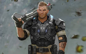 Gears Of War 4 Jd Ready To Fight Wallpaper