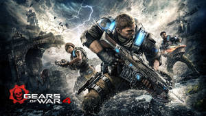 Gears Of War 4 Main Characters Wallpaper