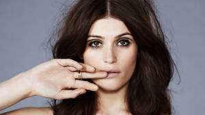 Gemma Arterton Close-up Photograph Wallpaper