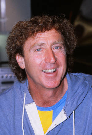 Gene Wilder In Sweden Promoting Woman In Red Wallpaper