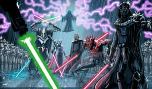 General Grievous And Villains Wallpaper