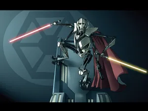 General Grievous Red Cape Wallpaper