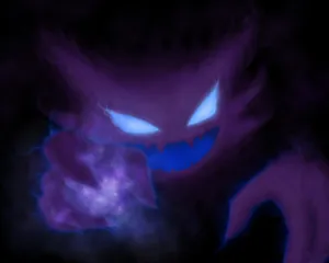 Gengar In Haunter Form Wallpaper