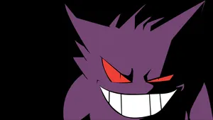 Gengar Wicked Grin Wallpaper