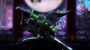 Genji From Overwatch 2 Wallpaper