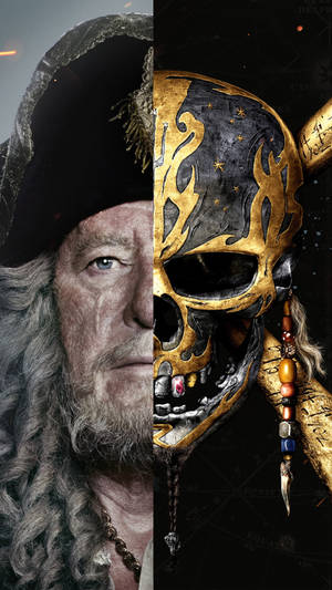 Geoffrey Rush Pirates Of The Caribbean Wallpaper