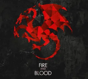 Geometric Art House Targaryen Wallpaper